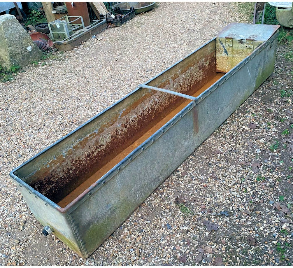 8ft Galvanised Cattle Trough — view 3