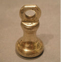 8oz Brass Weight, 2 similar available — Brass, 1920's