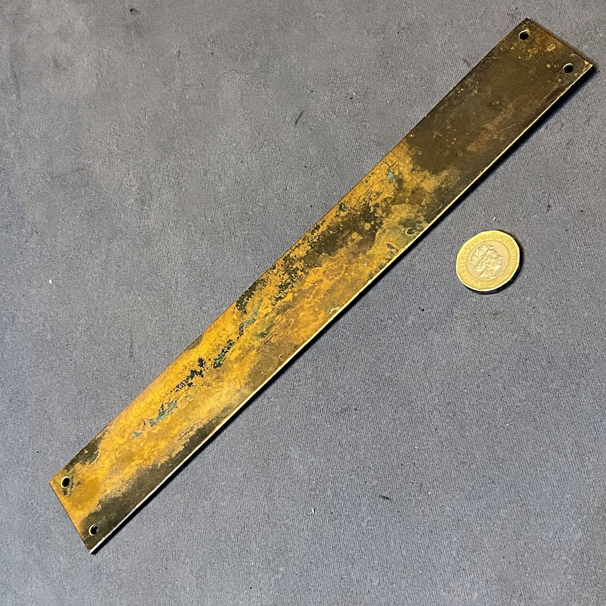 Cashier Accounts Brass Nameplate