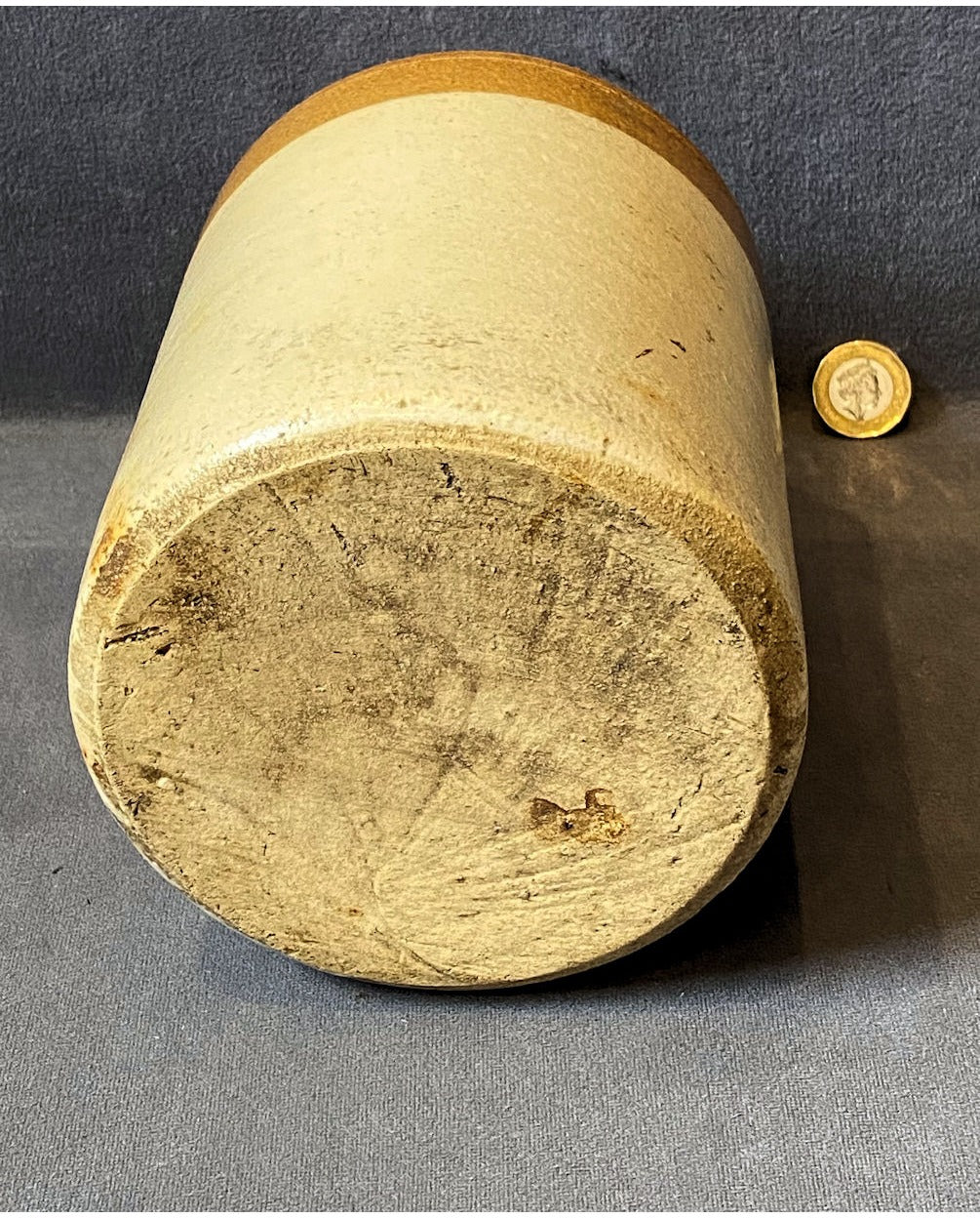 A & N C S L Stoneware Flagon — view 4