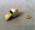 Acme Thunderer Whistle — Brass, 1930's