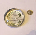 Advertising Glass Paperweight — Glass, 1920's
