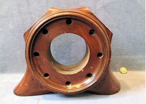Aircraft Propeller Hub — Mahogany