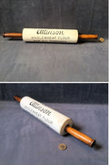 Allinson Flour Ceramic Rolling Pin — Ceramic, late 19th century