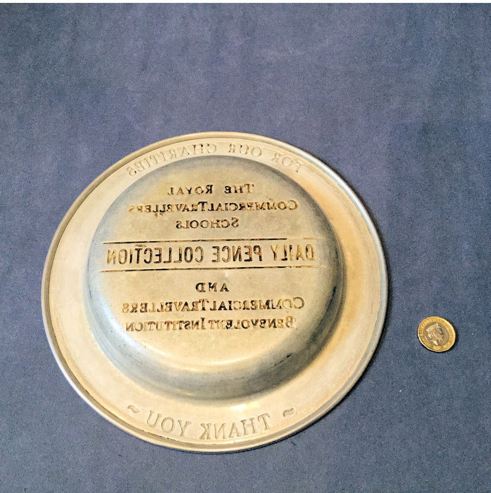 Aluminium Charity Collection Plate — view 2