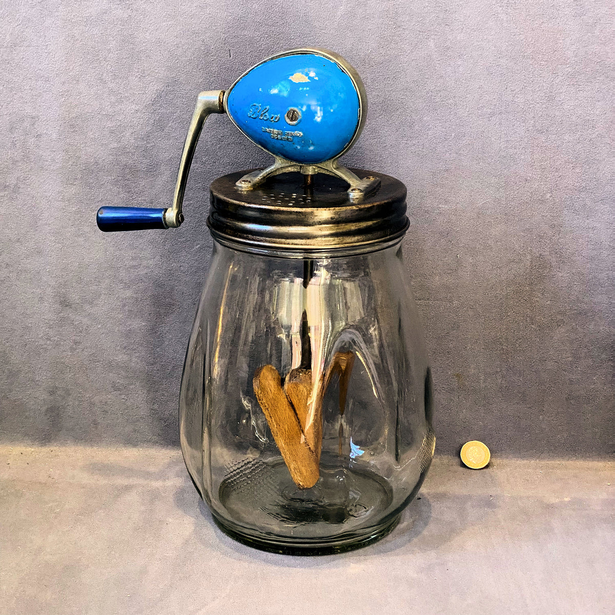 Blow Butter Churn