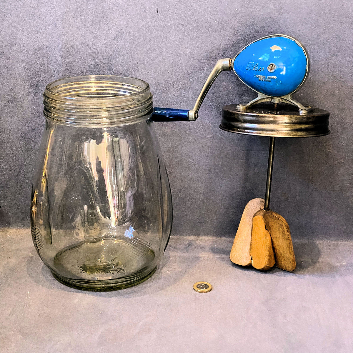 Blow Butter Churn