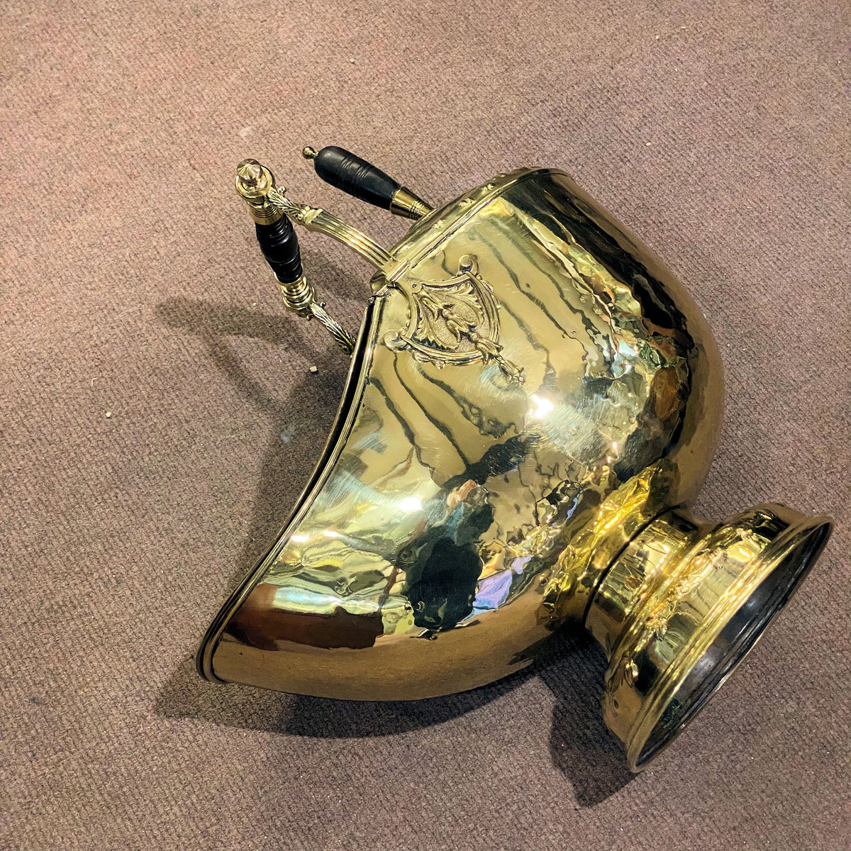 Brass Coal Helmet