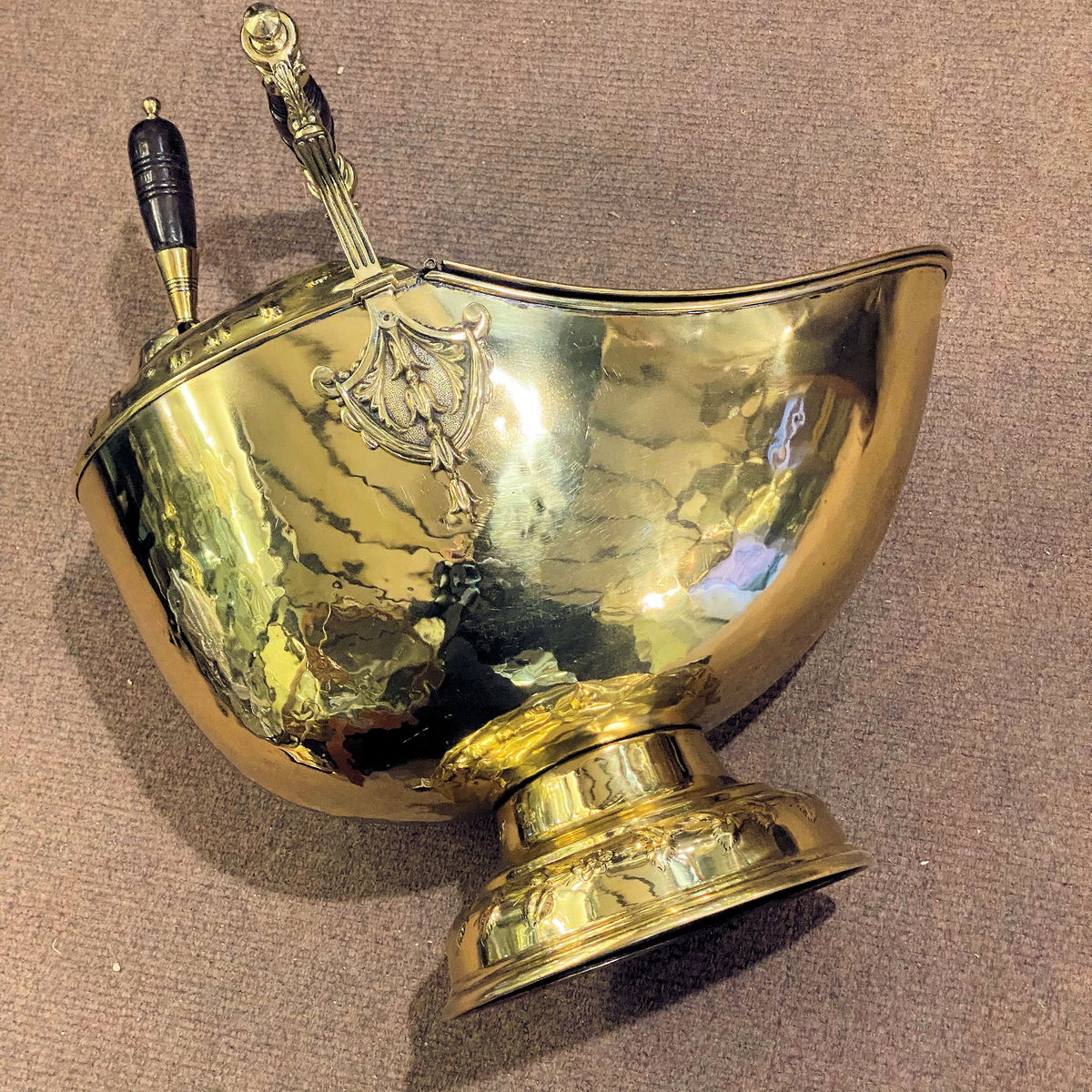 Brass Coal Helmet