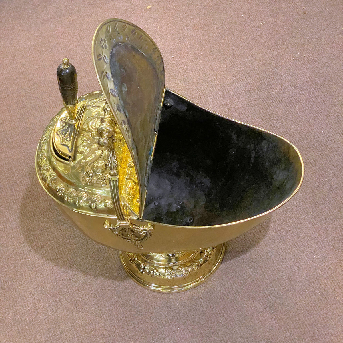 Brass Coal Helmet