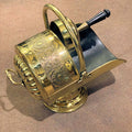 Brass Coal Helmet & Scoop