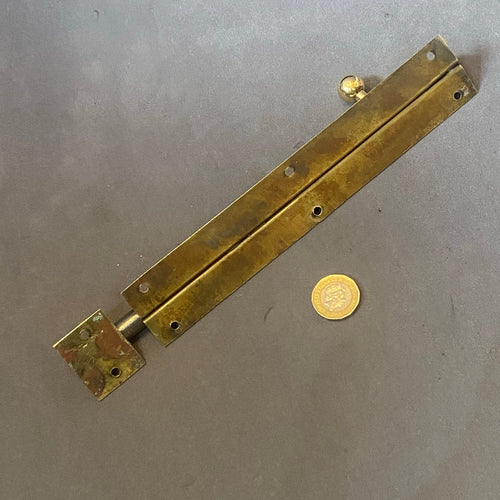8" Brass Door Bolt