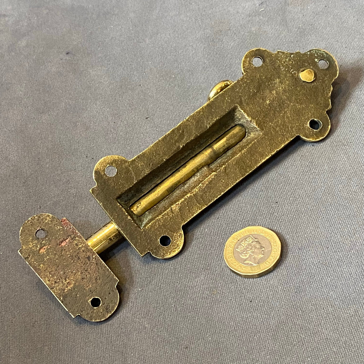 4.75" Brass Door Bolt