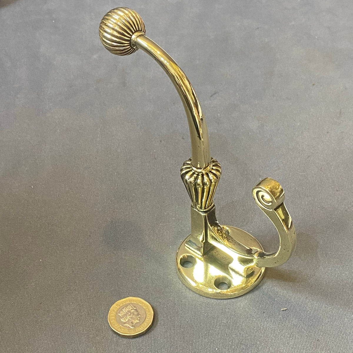 Brass Hat & Coat Hook