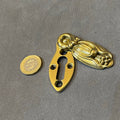 WT&S Brass Keyhole with Cover