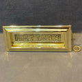 WT&S Brass Letter Flap