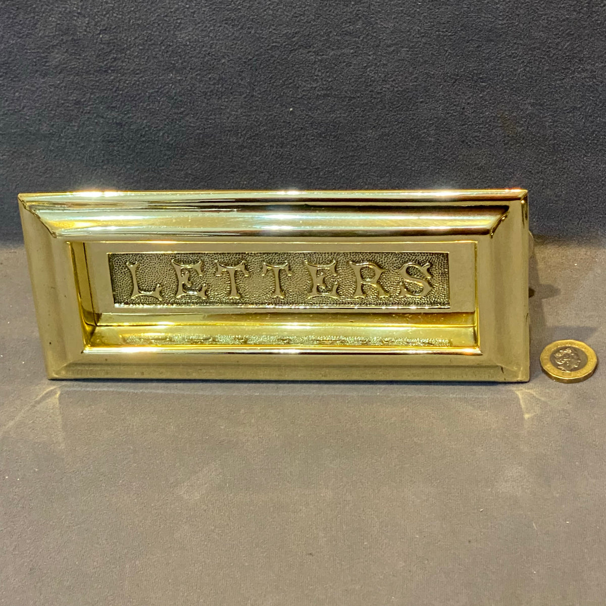 WT&S Brass Letter Flap