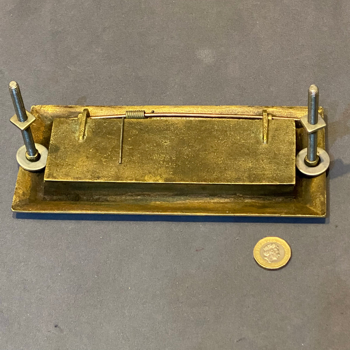 WT&S Brass Letter Flap