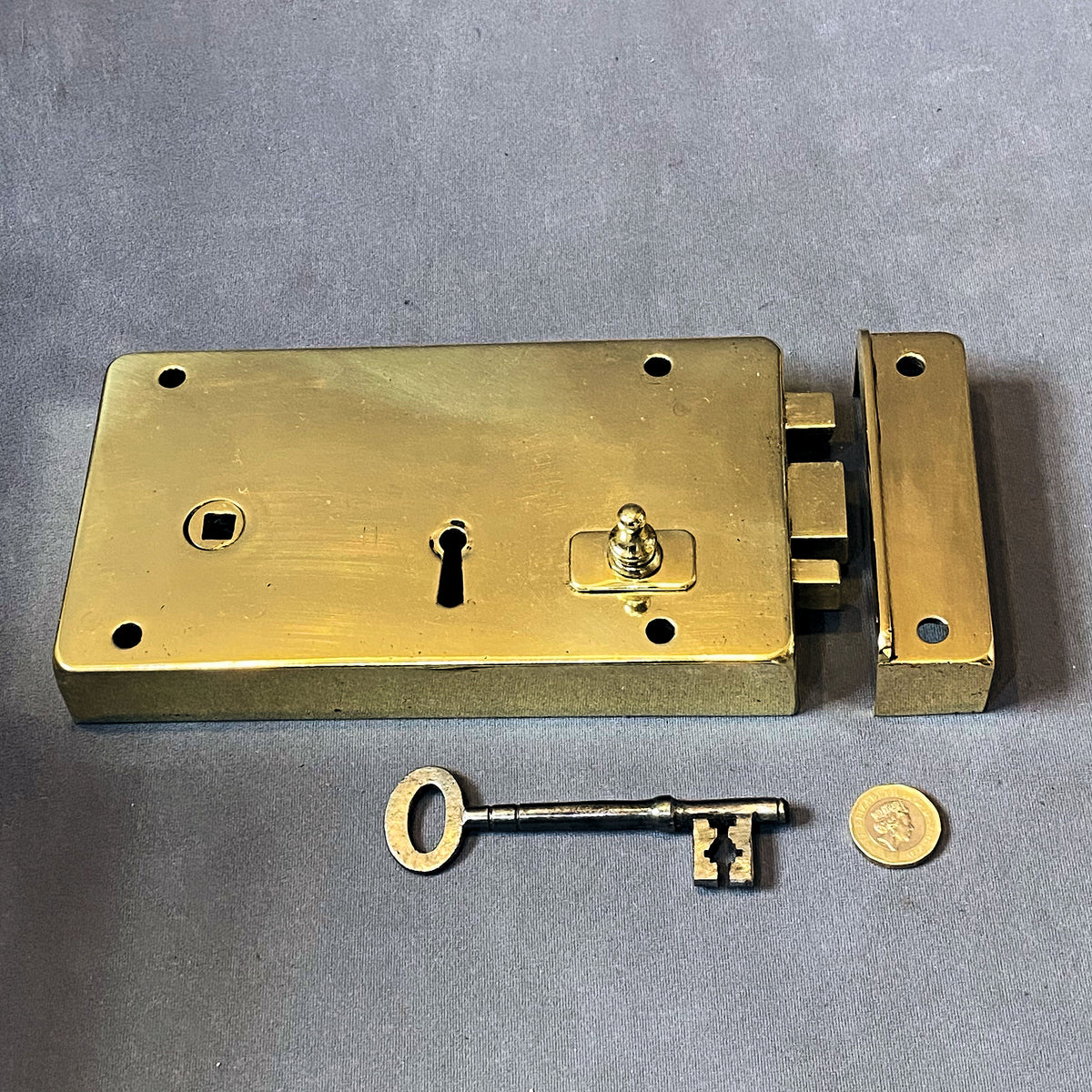 Brass Rim Lock