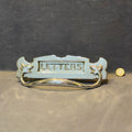 Chrome Plated Letter Flap with Door Pull