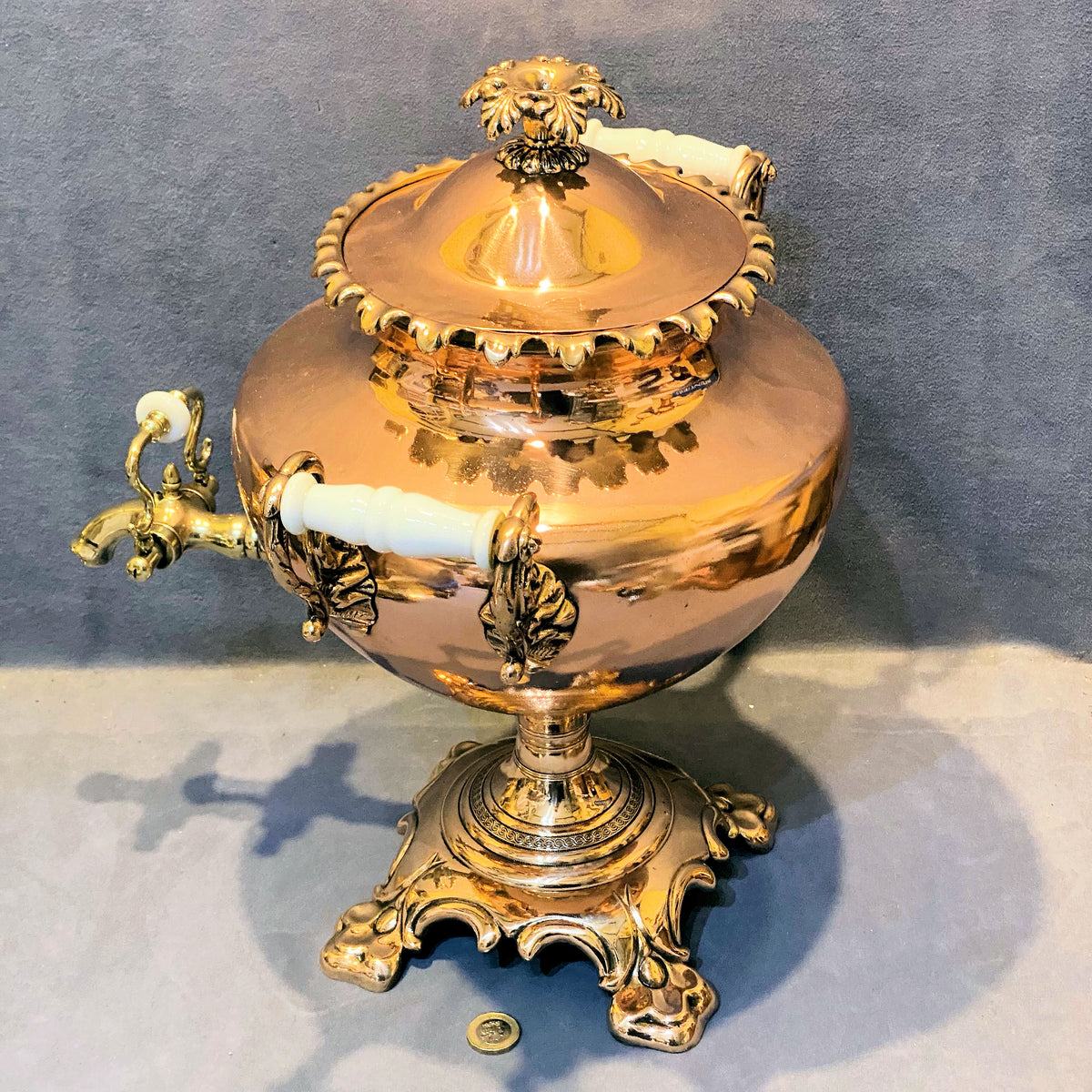 Copper Samovar or Tea Urn