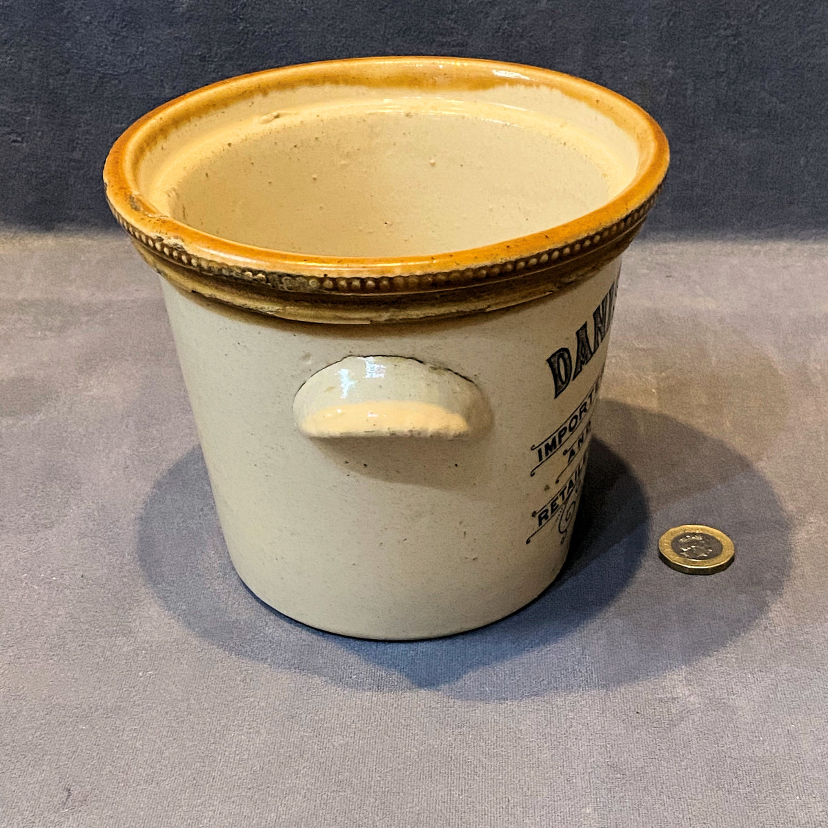Danish Dairy Co. Lard Tub