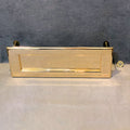 Large Brass Letter Flap