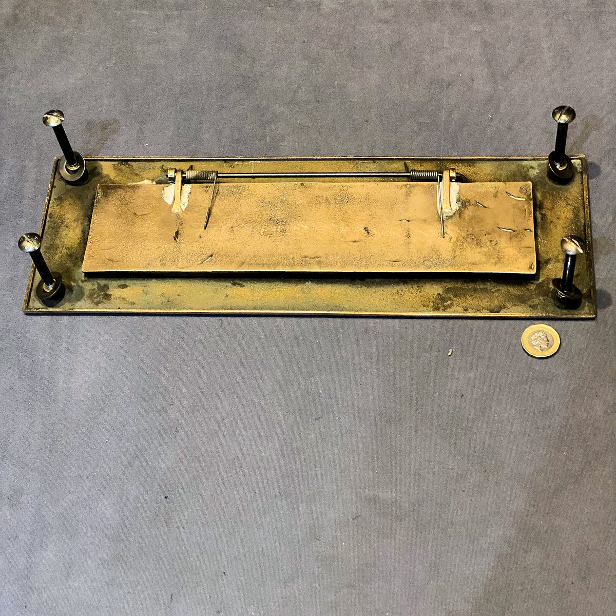 Large Brass Letter Flap