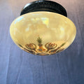 Lustre Glass Bowl Electric Light Fitting
