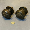 Pair of Cast Bronze Door Pulls