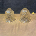 Pair of Cut Glass Lamp Shades