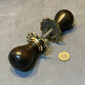 Pair of Ebony Door Handles