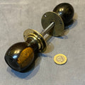 Pair of Ebony Door Handles