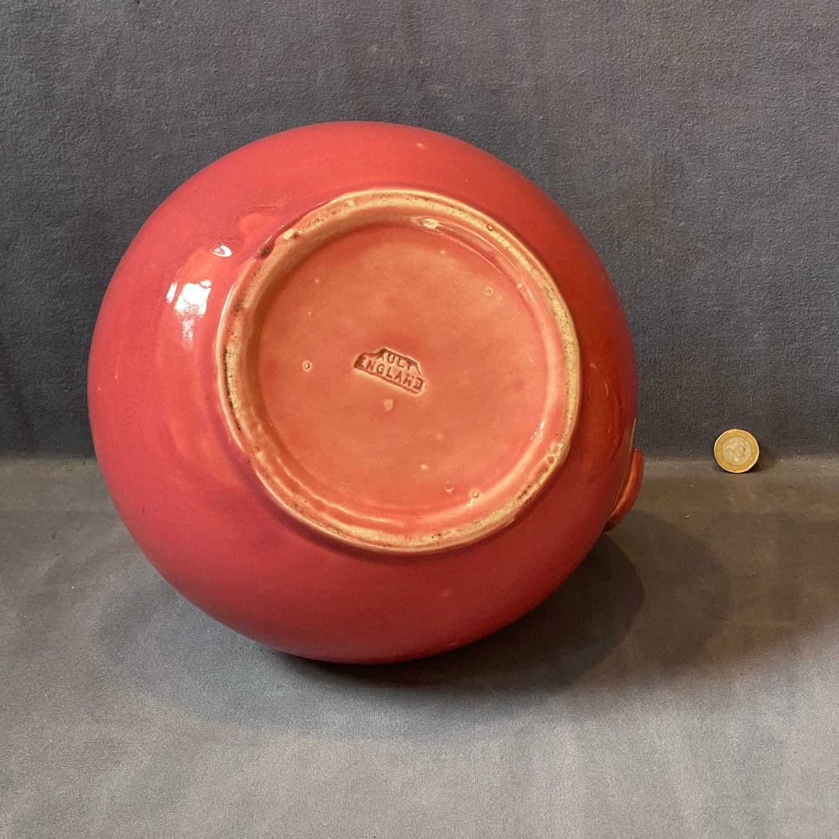 Pink Ceramic Wash Jug