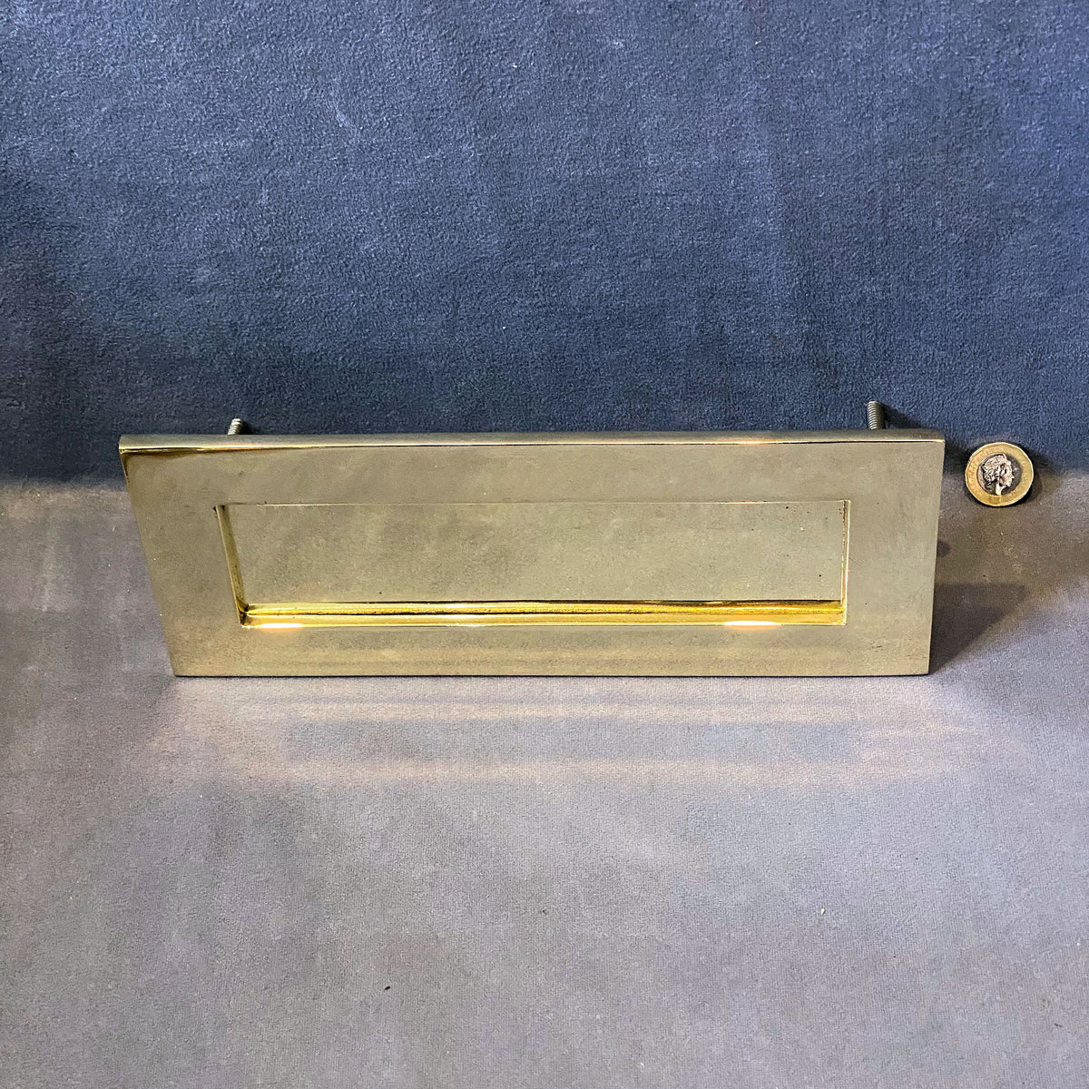 Plain Brass Letter Flap