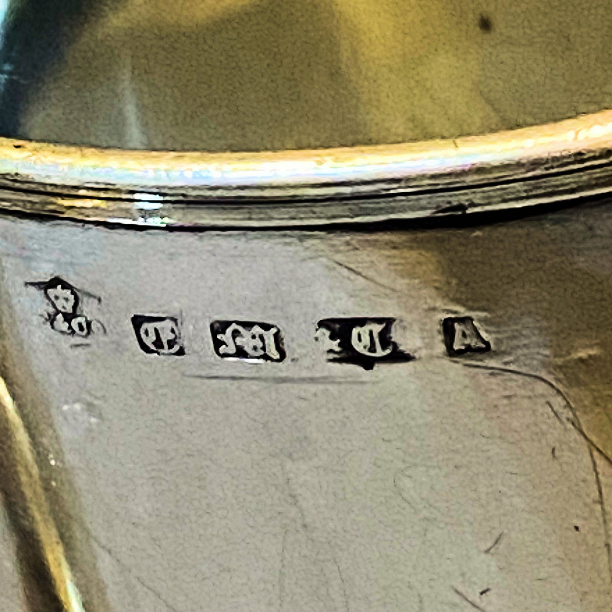 Silver Plated Quart Ale Tankard