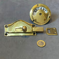 Vacant Engaged Brass Loo Door Bolt