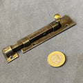 3.5" Wrought Iron Cupboard Door Bolt