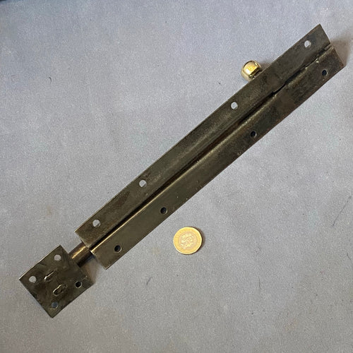 10.5" Wrought Iron Door Bolt