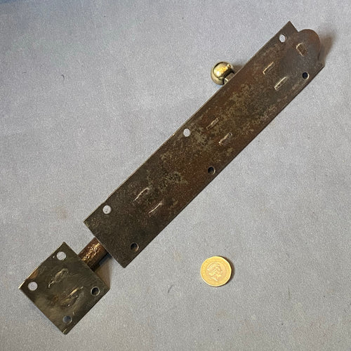 10" Wrought Iron Door Bolt