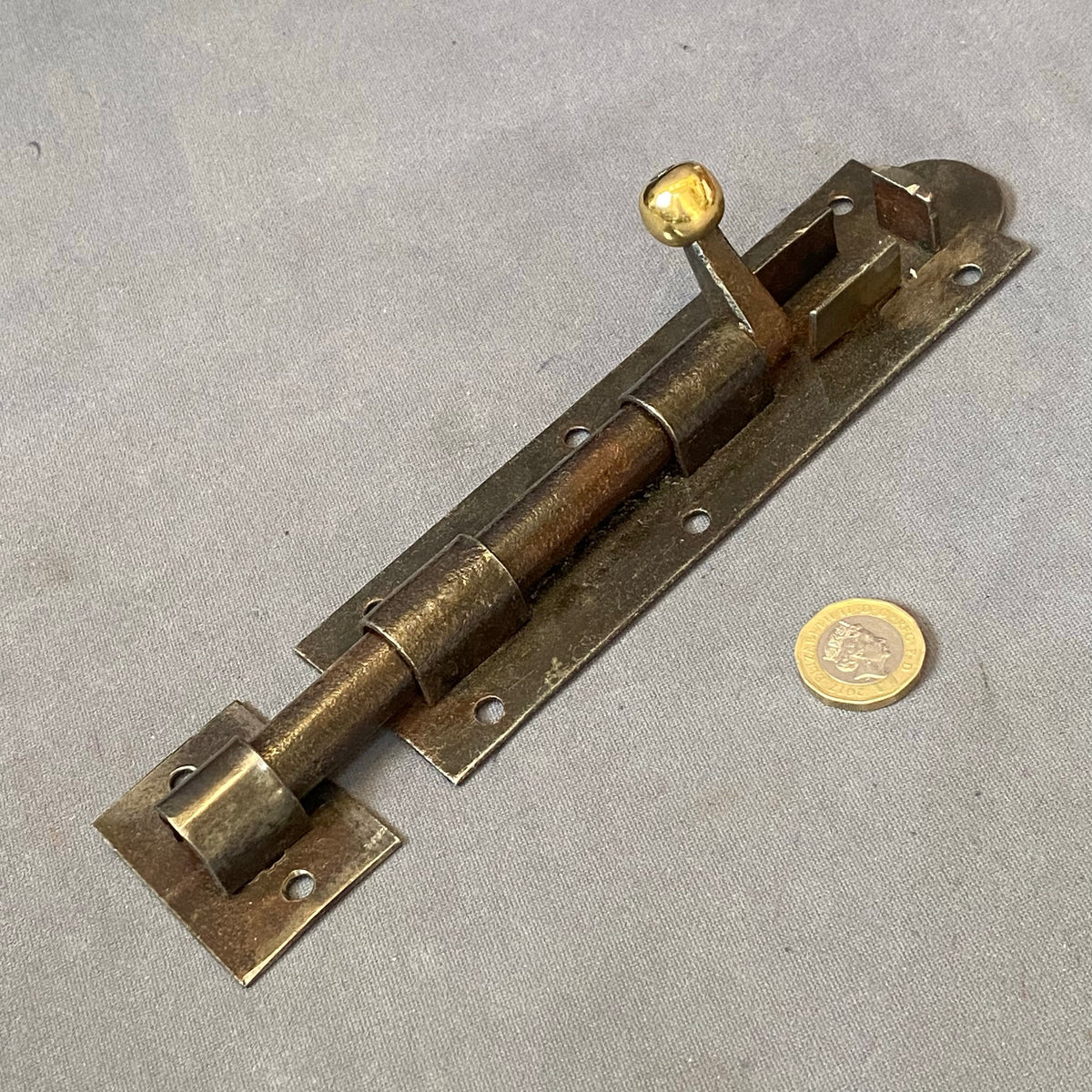 6.75" Wrought Iron Door Bolt