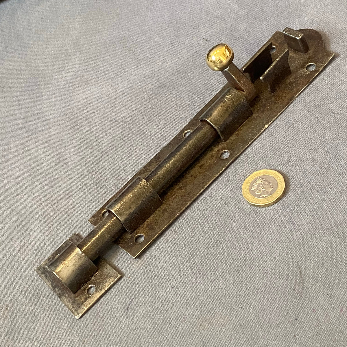 7" Wrought Iron Door Bolt