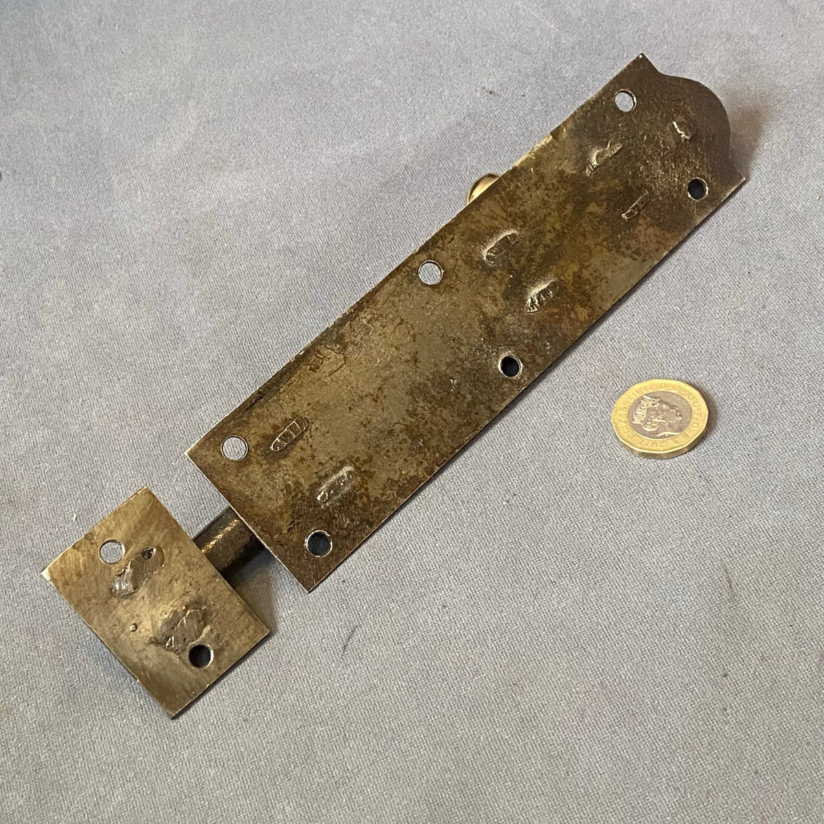 7" Wrought Iron Door Bolt