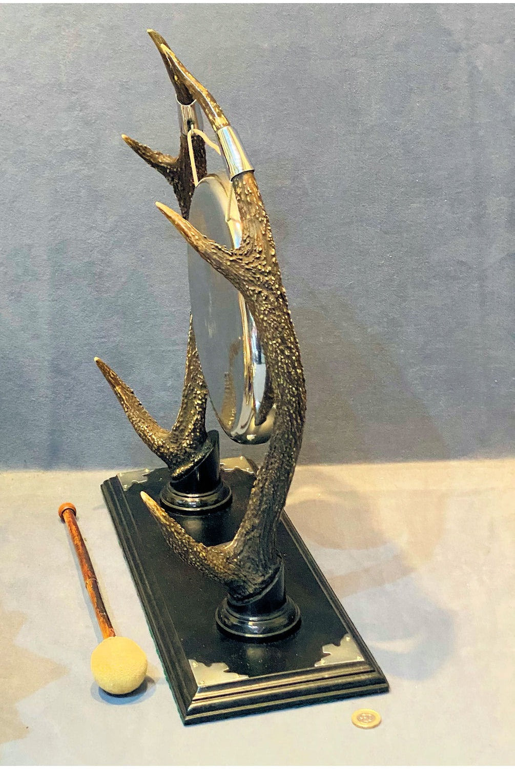 Antlers Table Dinner Gong — view 4
