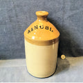 Army & Navy Co.operative Stores Stoneware Flagon — Stoneware, late 19th century