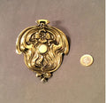 Art Nouveau Exterior Electric Bell Push — Brass, 1920's