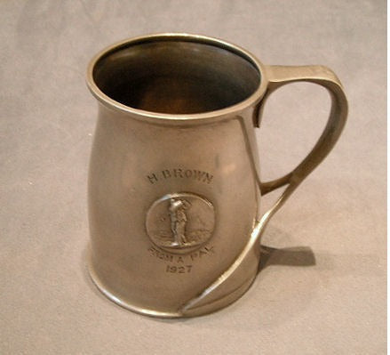 Art Nouveau Pewter Tankard — Pewter, 1927