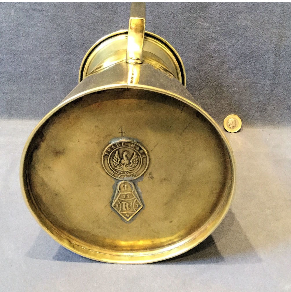 Arts & Crafts Brass Water Jug — view 5