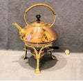 Arts & Crafts Spirit Kettle on Stand — Brass, 1920's