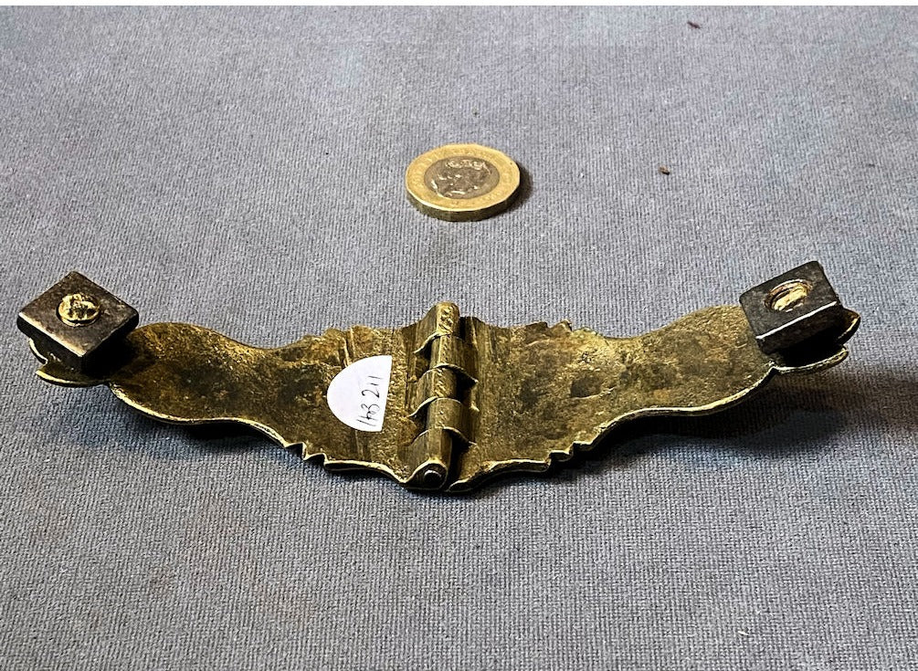 Ashton Keynes Saddler's Brass Name Plate — view 2